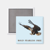 Aimant Aigle en marche vers le bas (Recto/Verso)