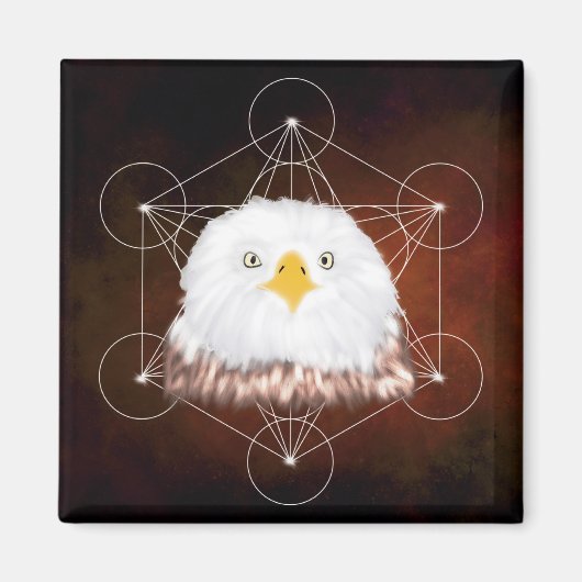 Aimant aigle metatron (Devant)