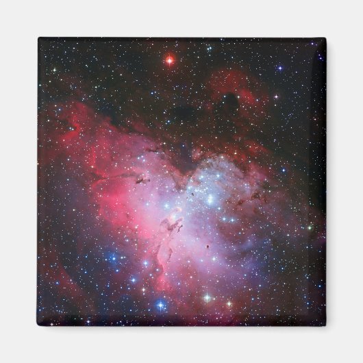 Aimant Aigle Nebula, Messier 16 - Piliers de la création (Devant)