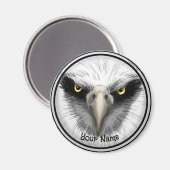 Aimant Aigle noir (Recto/Verso)