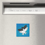Aimant Aigle Ombre Sur Bleu (In Situ (Lave-vaisselle))