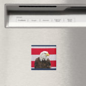 Aimant Aigle patriotique (In Situ (Lave-vaisselle))