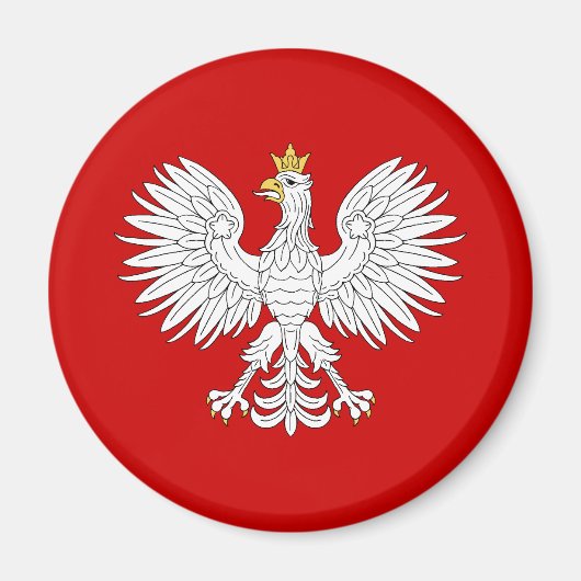 Aimant Aigle polonais (Devant)