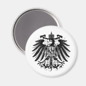 Aimant Aigle prussien noir (Recto/Verso)