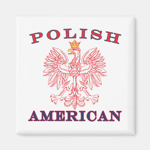 Aimant Aigle rouge polonaise