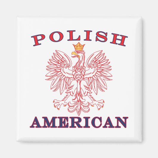 Aimant Aigle rouge polonaise (Devant)