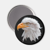 Aimant Aigle Royal d'Alaska (Recto/Verso)