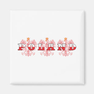 Aimant Aigles rouges de Pologne