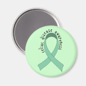 Aimant Aiguille de sensibilisation aux maladies coeliaque (Recto/Verso)