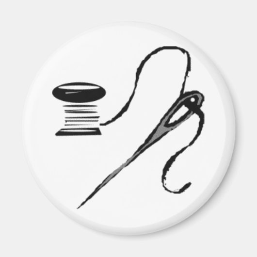 Aimant Aiguille et filetage (Devant)