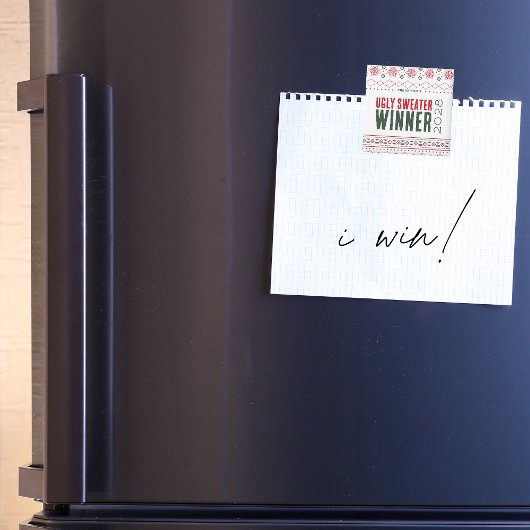 Aimant Aiguille gagnant du concours de pull