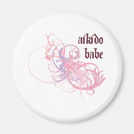 Aimant Aikido Babe (Devant)