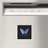 Aimant Ailes de prévention du suicide et sensibilisation (In Situ (Lave-vaisselle))
