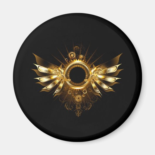 Aimant Ailes de Steampunk (Devant)