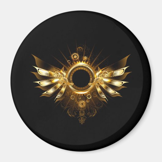 Aimant Ailes de Steampunk (Devant)