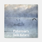 Aimant Aimant-cadeau Pêcheur et Pêcheur de mer (Devant)