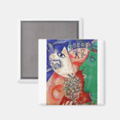 Aimant Aimant, Moi et le Village, Chagall (Recto/Verso)