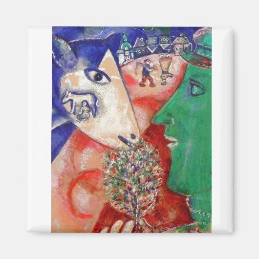 Aimant Aimant, Moi et le Village, Chagall (Devant)