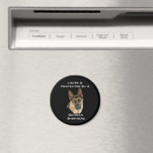 Aimant Aimé Et Protégé Par Un Berger Allemand (In Situ (Lave-vaisselle))