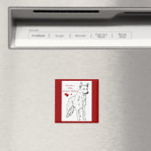 Aimant Aimé Par Un Berger Allemand Blanc (In Situ (Lave-vaisselle))