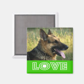 Aimant Aimer Allemand Berger Chien Chien Chien Chien Chie (Recto/Verso)