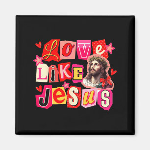 Aimant Aimer comme Jésus Dieu Religieux Chrétien Saint-Va