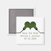 Aimant Aimer Connexion USB Enregistrer l'aimant de date,  (Recto/Verso)