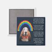 Aimant Aimer Dieu Bénir Les Chiens Poème (Recto/Verso)