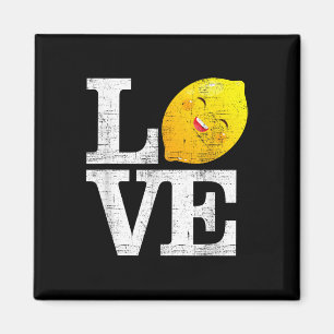 Aimant Aimer Joyeux citron frais Citron d'été Lemonade