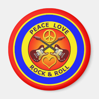 AIMANT AIMER LA PAIX ROCK ET ROLL