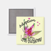 Aimant Aimer l'adoption (Recto/Verso)