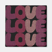 Aimant Aimer l'aimant (Devant)