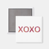 Aimant Aimer l'aimant - XOXO (Recto/Verso)