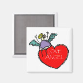 AIMANT AIMER L'ANGE (Recto/Verso)