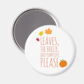 Aimant Aimer l'automne (Recto/Verso)