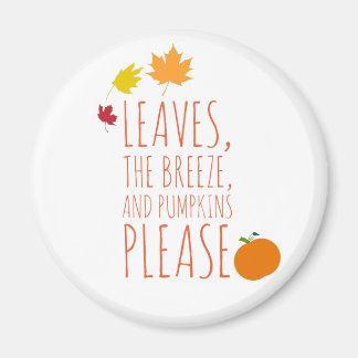 Aimant Aimer l'automne