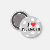 Aimant Aimer le Pickleball (Recto/Verso)