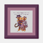 Aimant Aimer le singe (Devant)