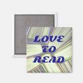 Aimant AIMER LIRE l'aimant (Recto/Verso)