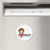 Aimant Aimer l'Italie (In Situ (Lave-vaisselle))