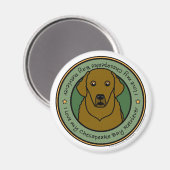 Aimant Aimer Mon Chesapeake (Recto/Verso)