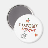 Aimant Aimer Mon Dentiste (Recto/Verso)
