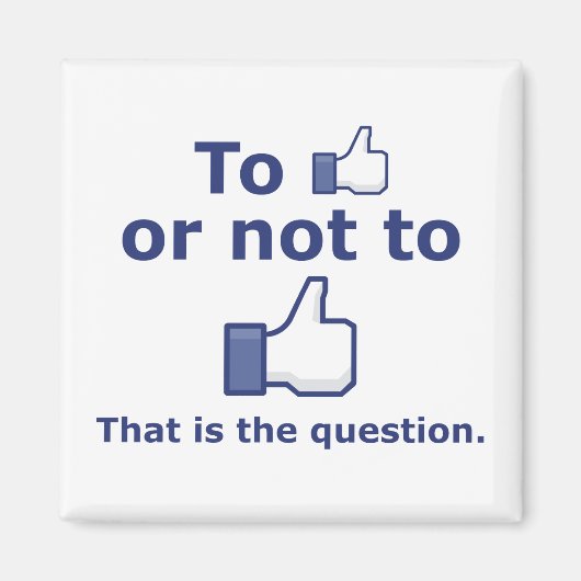 Aimant Aimer ou ne pas aimer (Devant)