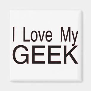 Aimant Aimez mon geek