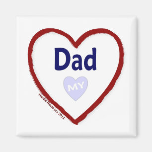 Aimant Aimez mon papa