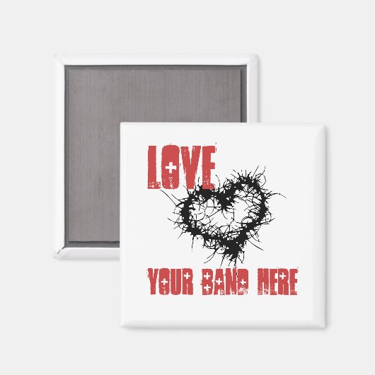 Aimant Aimez votre groupe (Recto/Verso)