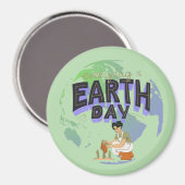 Aimant "Aimez votre mère : Jour des terres chaque jour" (Recto/Verso)