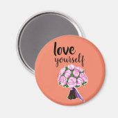 Aimant aimez-vous bois disque flash ordinateur portable m (Recto/Verso)