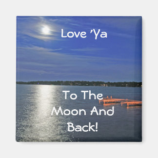 Aimant Aimez Ya À La Lune