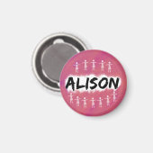 Aimant Aimon noir d'Orphan - Alison (Recto/Verso)